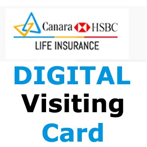 Canara HSBC Life Insurance Digital Visiting card