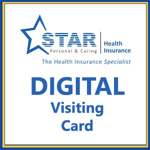 Star Health Digital Visiting Card